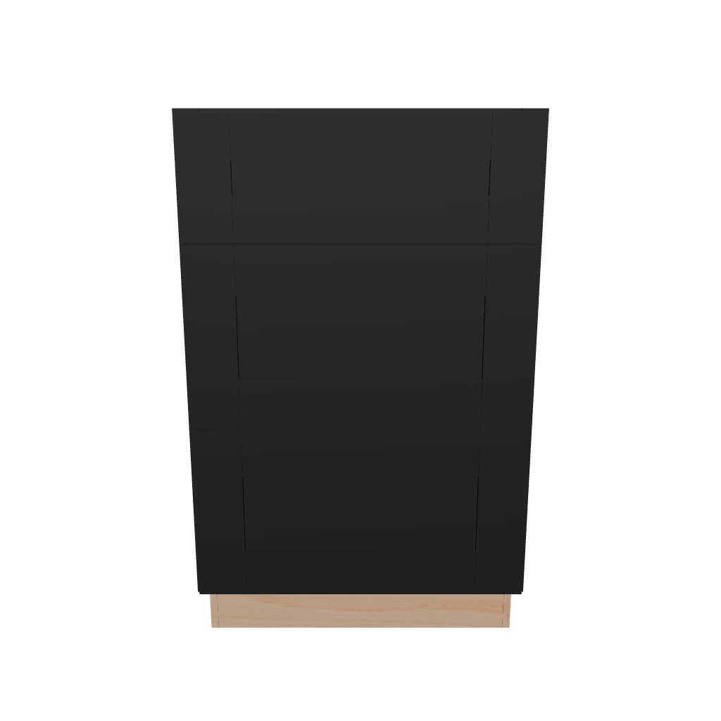 2" H X 21" D Vanity Base with 3 Drawers