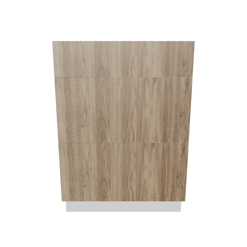 2" H X 21" D Vanity Base with 3 Drawers