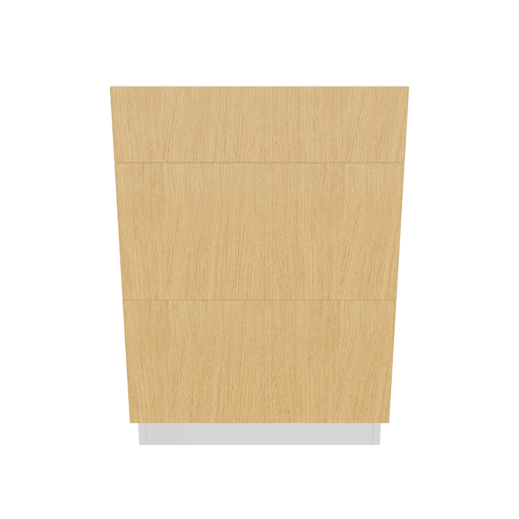 2" H X 21" D Vanity Base with 3 Drawers