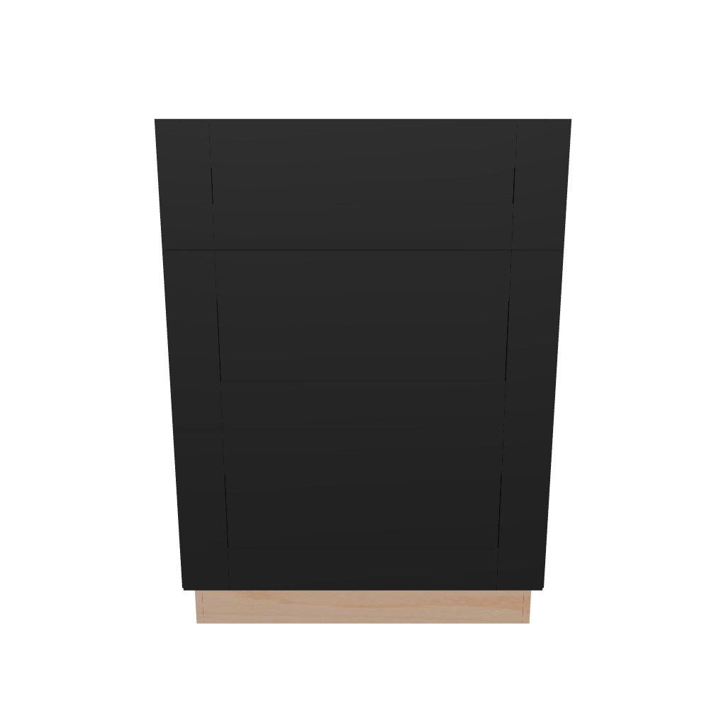 2" H X 21" D Vanity Base with 3 Drawers