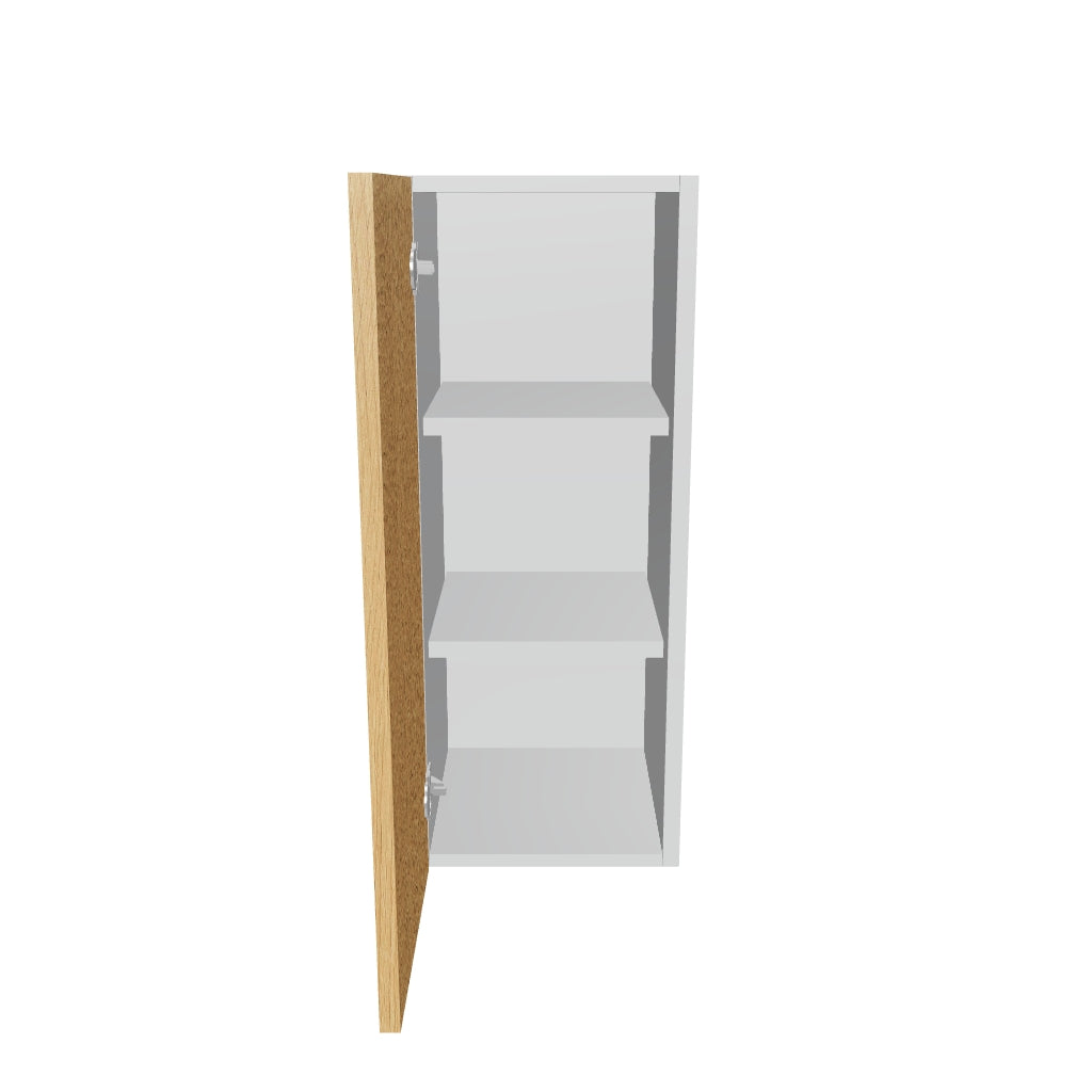 Modernform Cabinet Natural Oak 12" W X 30" H X 12" D Single Door Wall Cabinet
