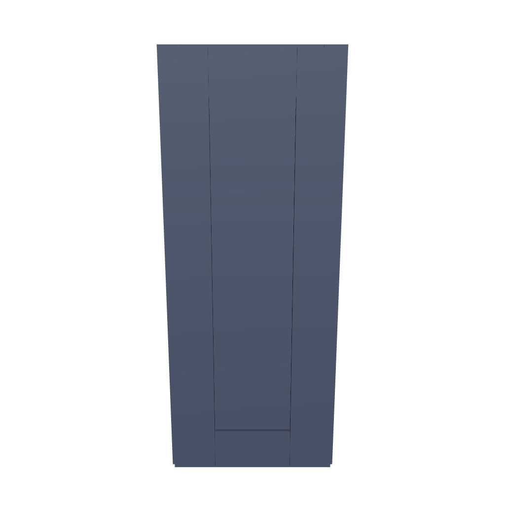 Modernform Cabinet Signature Blue 12" W X 30" H X 12" D  Single Door Wall Cabinet