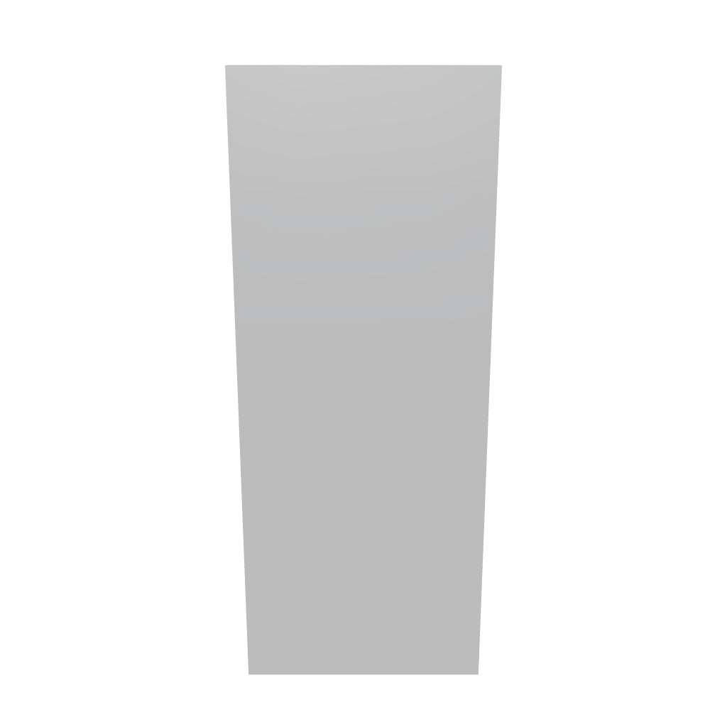 Modernform Cabinet Matte White 12" W X 30" H X 12" D Single Door Wall Cabinet