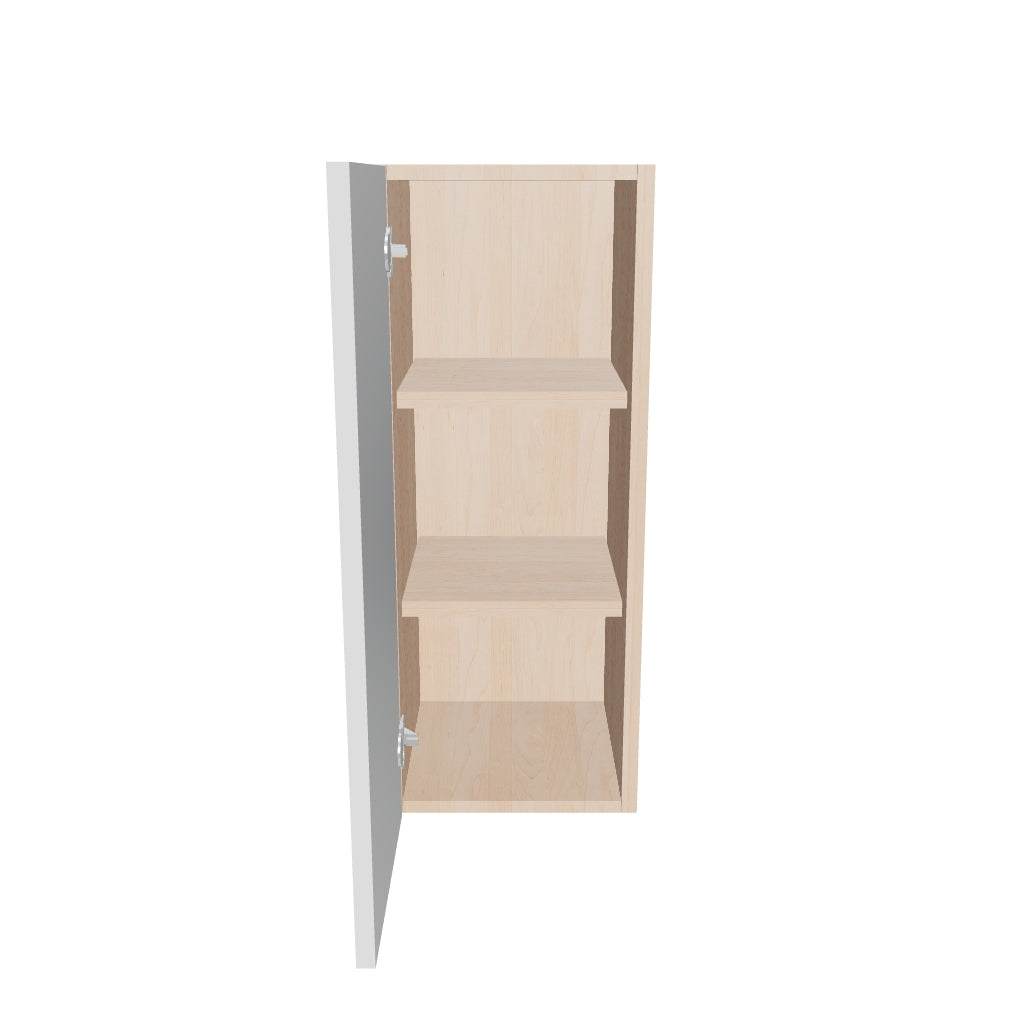 Modernform Cabinet Gloss White 12" W X 30" H X 12" D Single Door Wall Cabinet