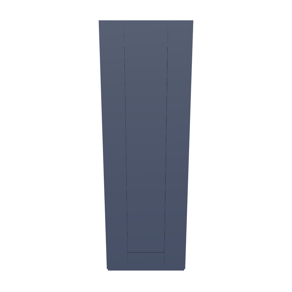Modernform Cabinet Signature Blue 12" W X 36" H X 12" D Single Door Wall Cabinet