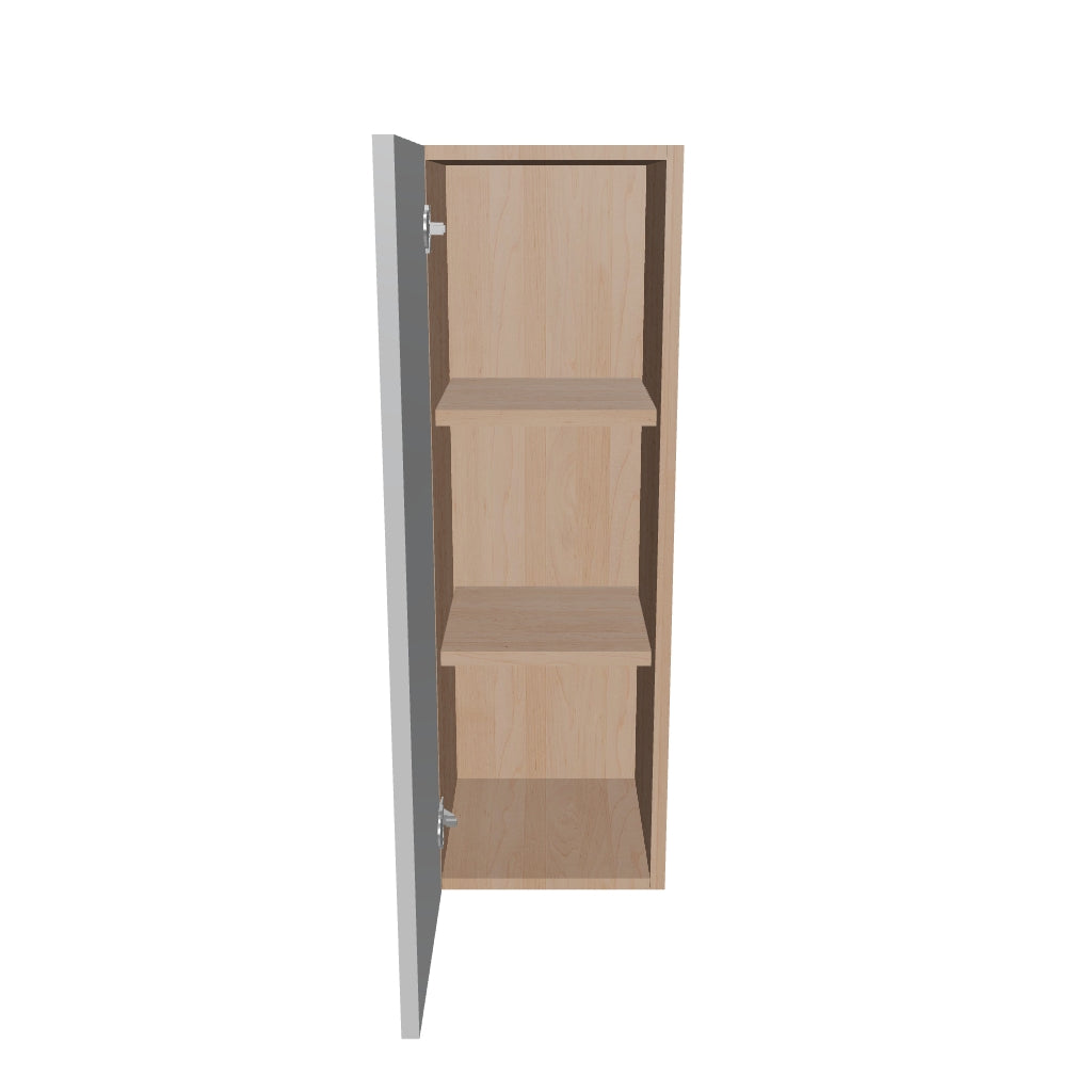 Modernform Cabinet Matte White 12" W X 36" H X 12" D Single Door Wall Cabinet
