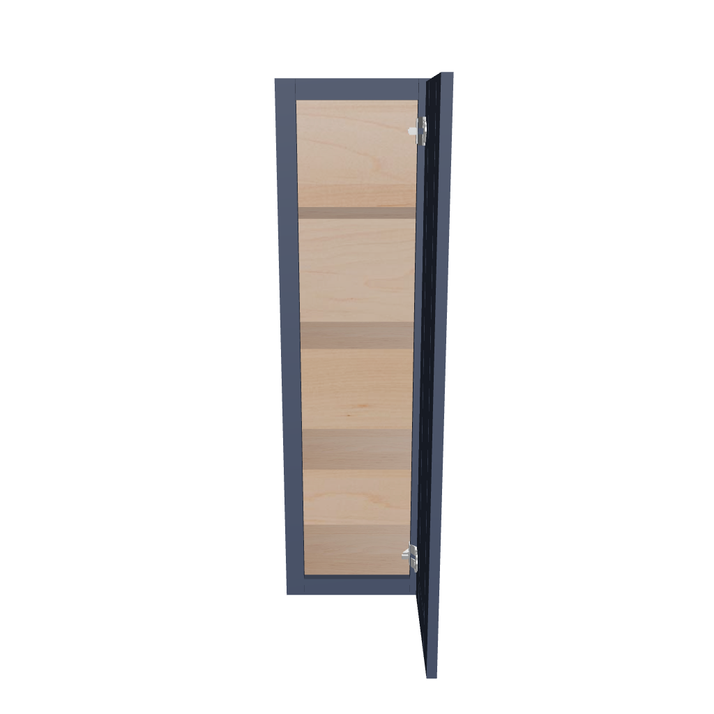 Modernform Cabinet Signature Blue 12" W X 42" H X 12" D Single Door Wall Cabinet