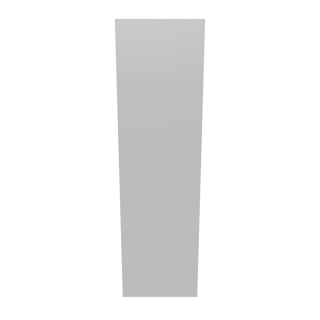 Modernform Cabinet Matte White 12" W X 42" H X 12" D Single Door Wall Cabinet