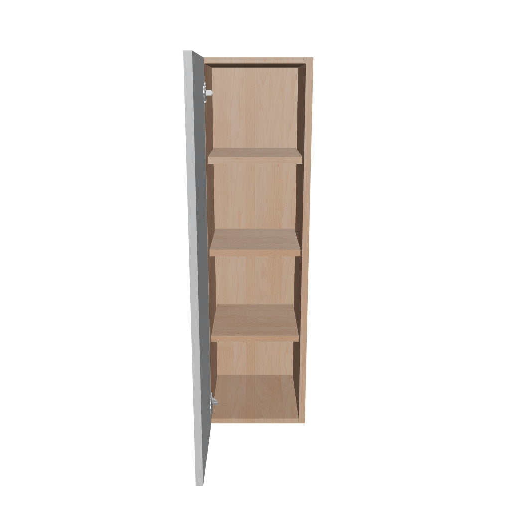 Modernform Cabinet Matte White 12" W X 42" H X 12" D Single Door Wall Cabinet