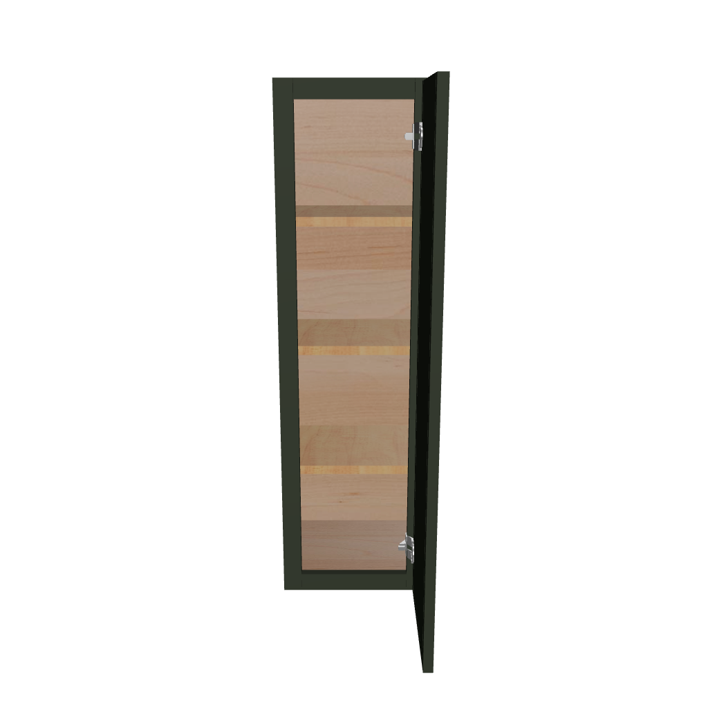 Modernform Cabinet Slim Sage Green 12" W X 42" H X 12" D Single Door Wall Cabinet