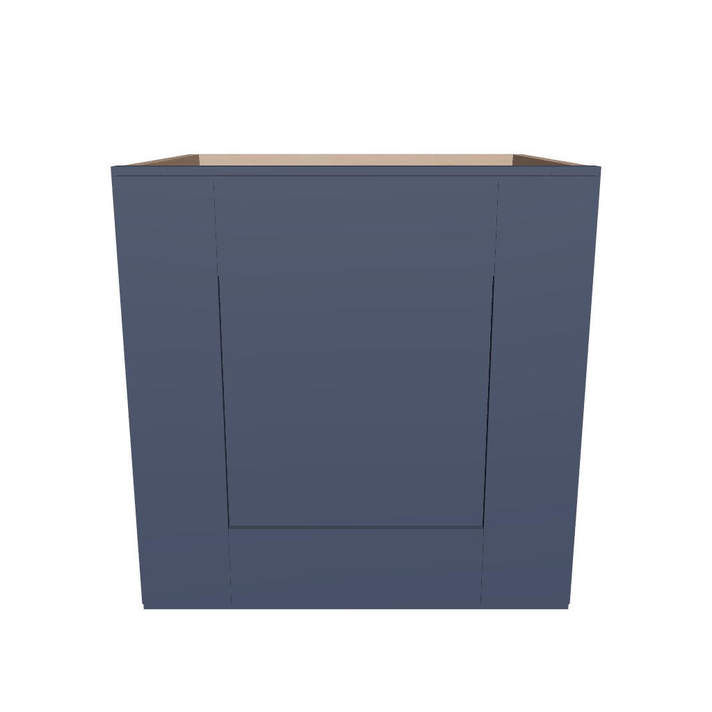 Modernform Cabinet Signature Blue 15" W X 15" H X 12" D Single Door Wall Cabinet