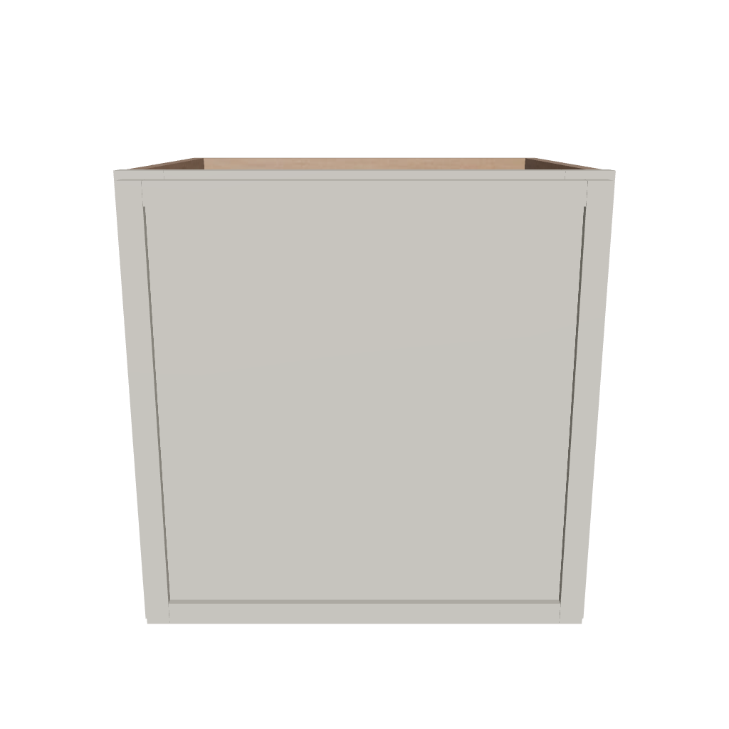 Modernform Cabinet Slim Dove White 15" W X 15" H X 12" D Single Door Wall Cabinet
