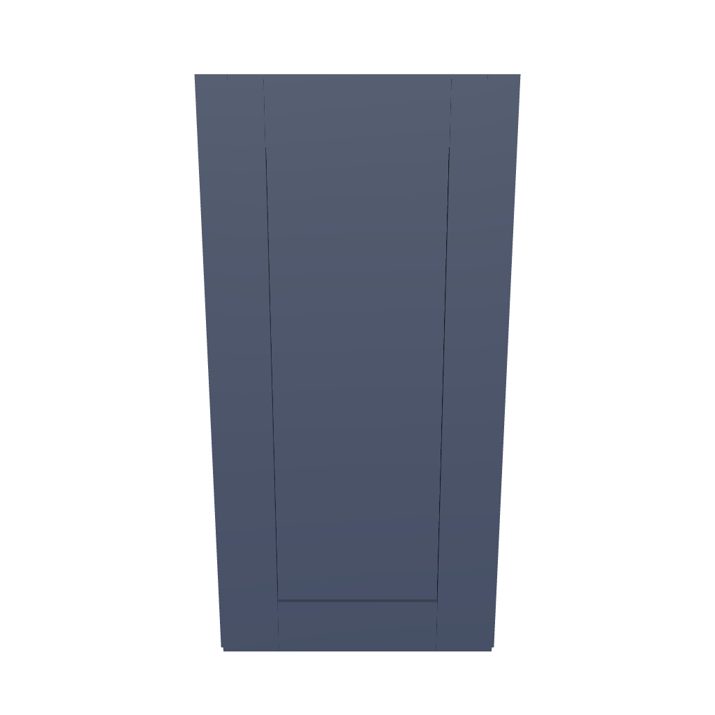 Modernform Cabinet Signature Blue 15" W X 30" H X 12" D  Single Door Wall Cabinet