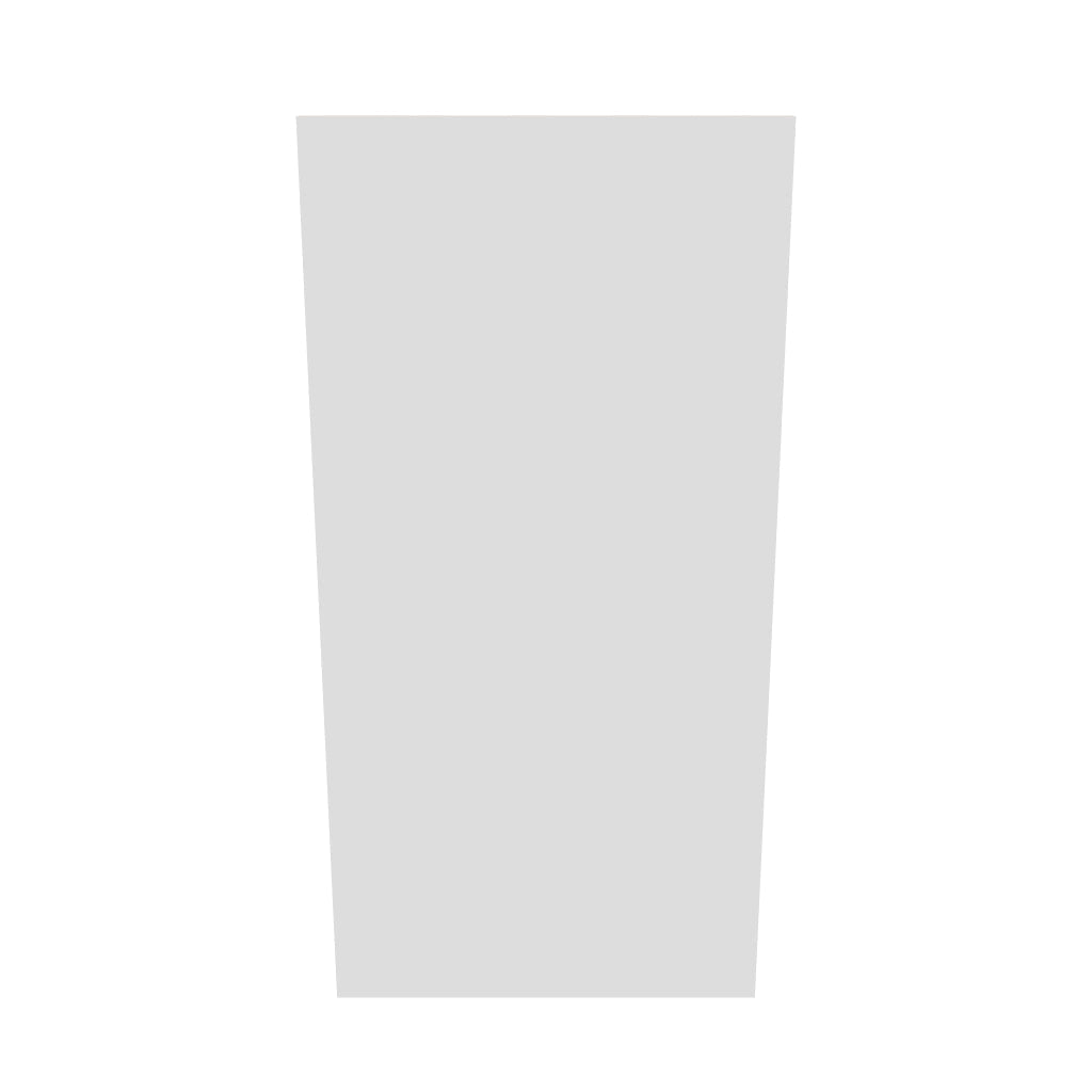 Modernform Cabinet Gloss White 15" W X 30" H X 12" D Single Door Wall Cabinet