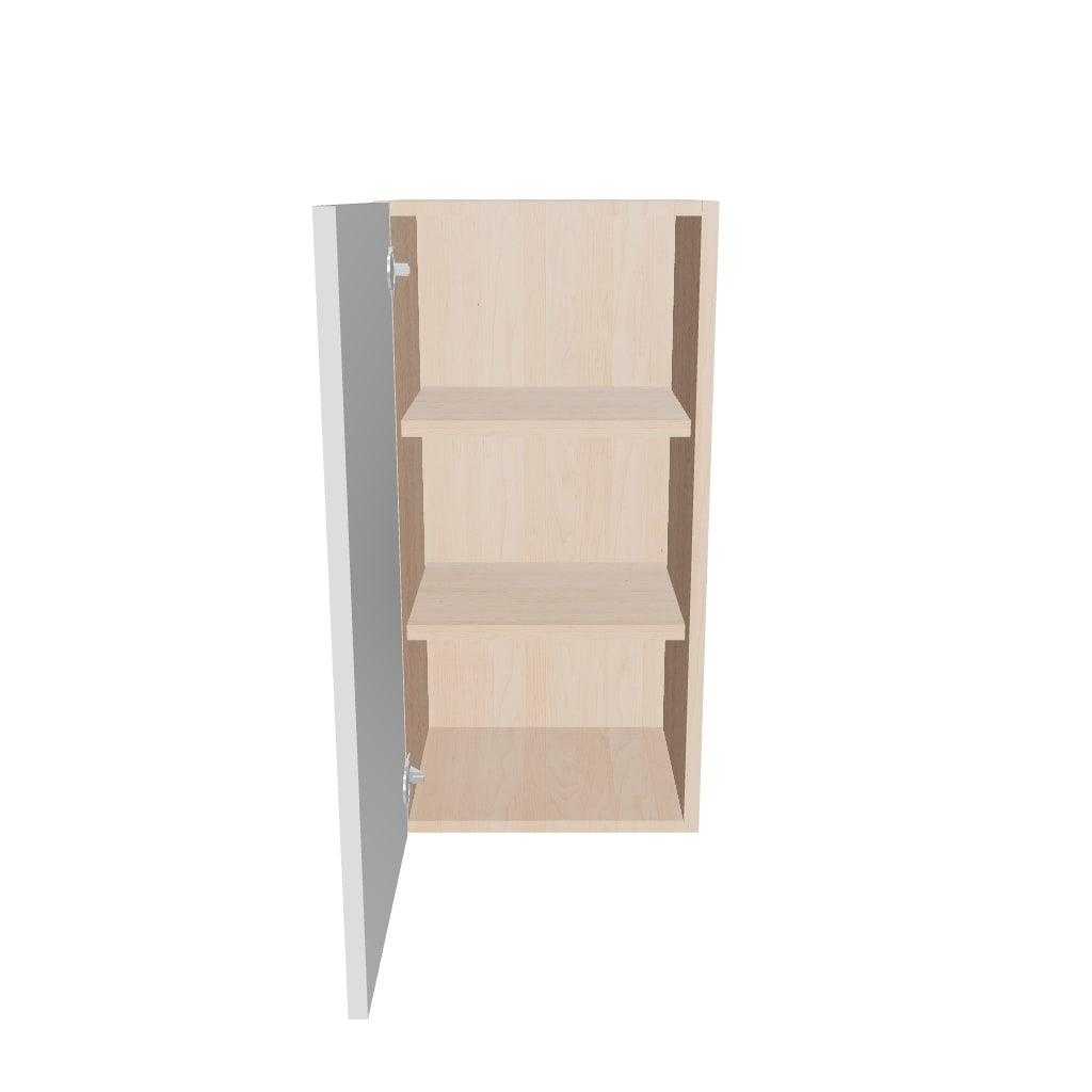 Modernform Cabinet Gloss White 15" W X 30" H X 12" D Single Door Wall Cabinet