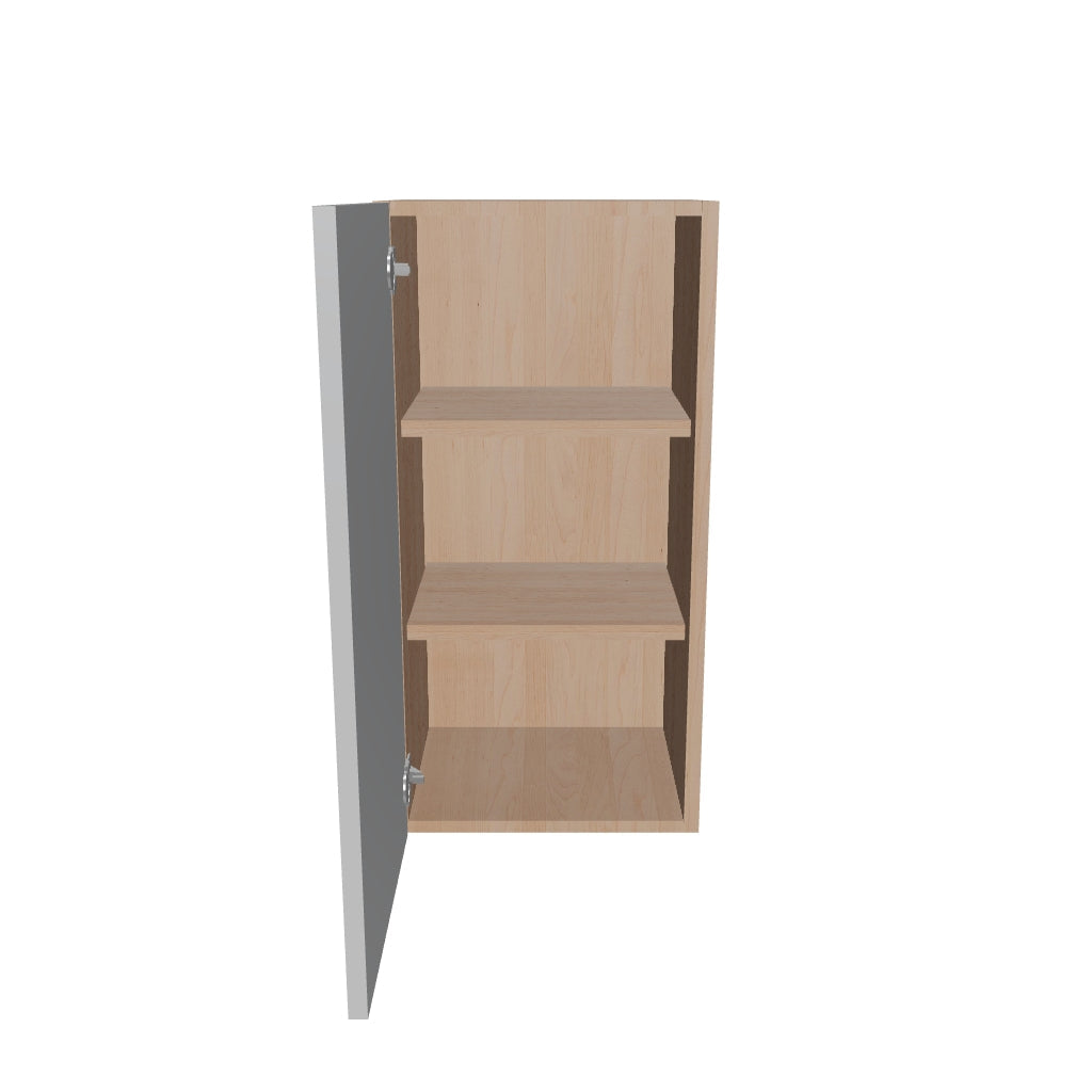 Modernform Cabinet Matte White 15" W X 30" H X 12" D Single Door Wall Cabinet