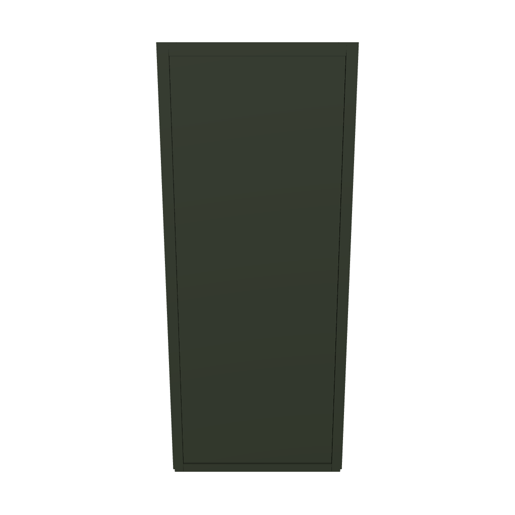 Modernform Cabinet Slim Sage Green 15" W X 36" H X 12" D Single Door Wall Cabinet