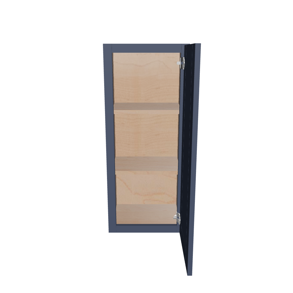 Modernform Cabinet Signature Blue 15" W X 36" H X 12" D Single Door Wall Cabinet