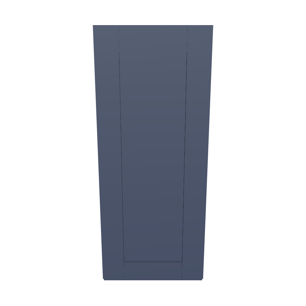 Modernform Cabinet Signature Blue 15" W X 36" H X 12" D Single Door Wall Cabinet