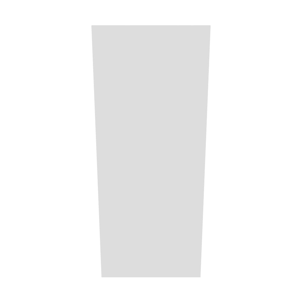 Modernform Cabinet Gloss White 15" W X 36" H X 12" D Single Door Wall Cabinet