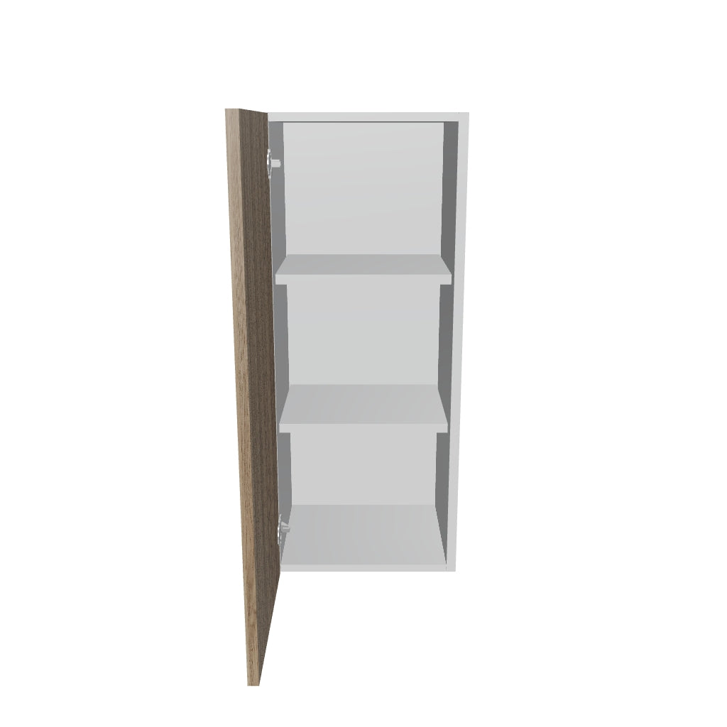 Modernform Cabinet Walnut 15" W X 36" H X 12" D Single Door Wall Cabinet