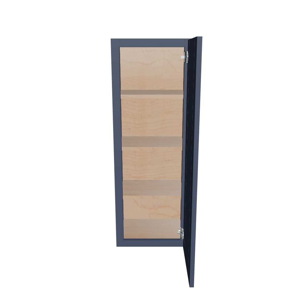 Modernform Cabinet Signature Blue 15" W X 42" H X 12" D Single Door Wall Cabinet