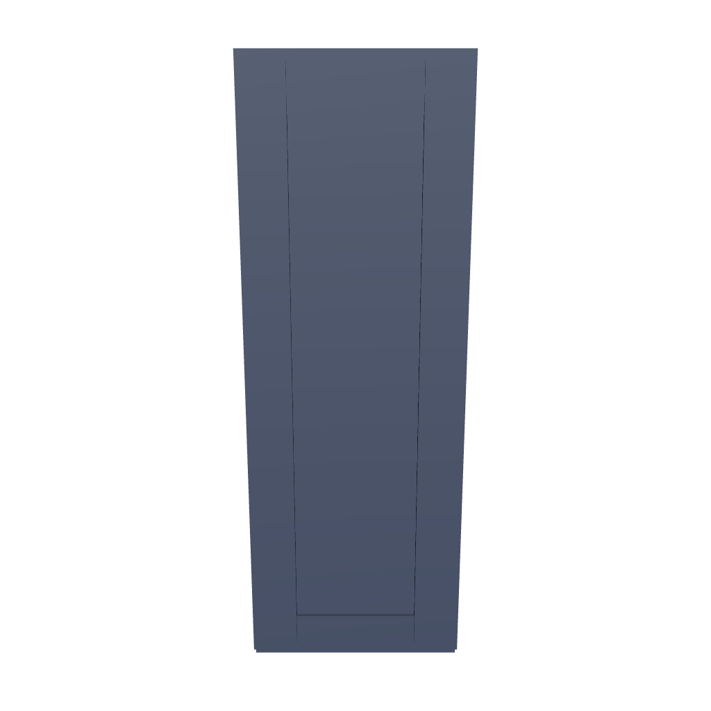 Modernform Cabinet Signature Blue 15" W X 42" H X 12" D Single Door Wall Cabinet