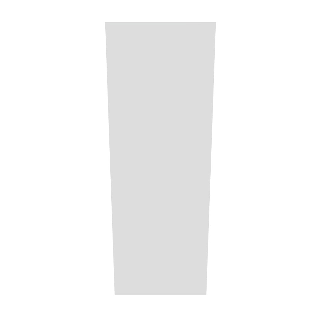 Modernform Cabinet Gloss White 15" W X 42" H X 12" D Single Door Wall Cabinet