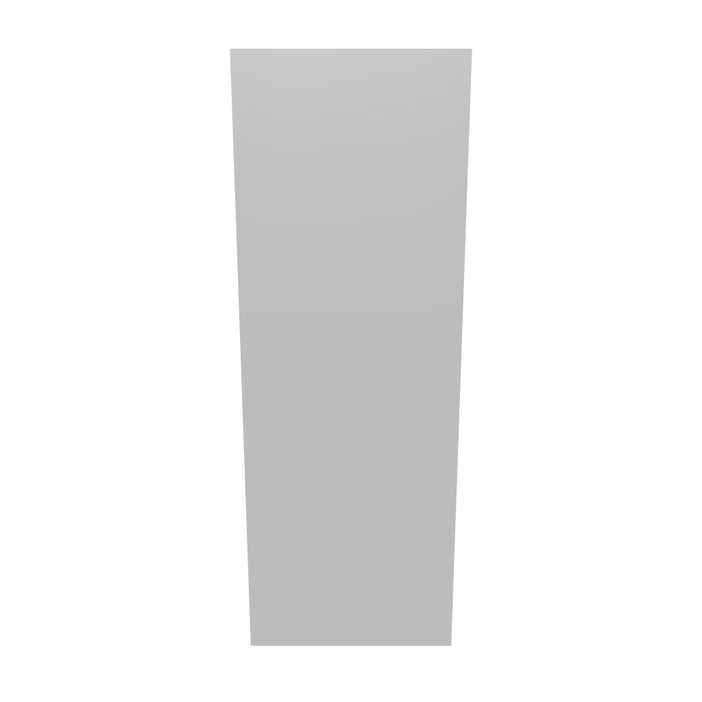 Modernform Cabinet Matte White 15" W X 42" H X 12" D Single Door Wall Cabinet