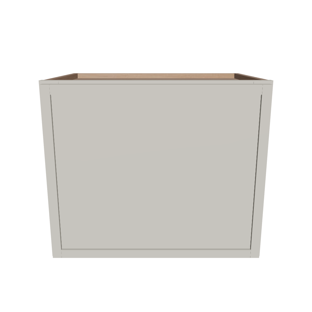 Modernform Cabinet Slim Dove White 18" W X 15" H X 12" D Single Door Wall Cabinet