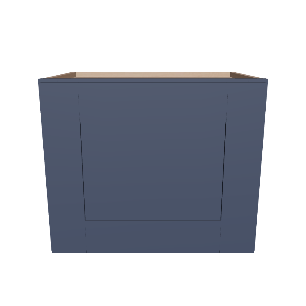 Modernform Cabinet Signature Blue 18" W X 15" H X 12" D Single Door Wall Cabinet