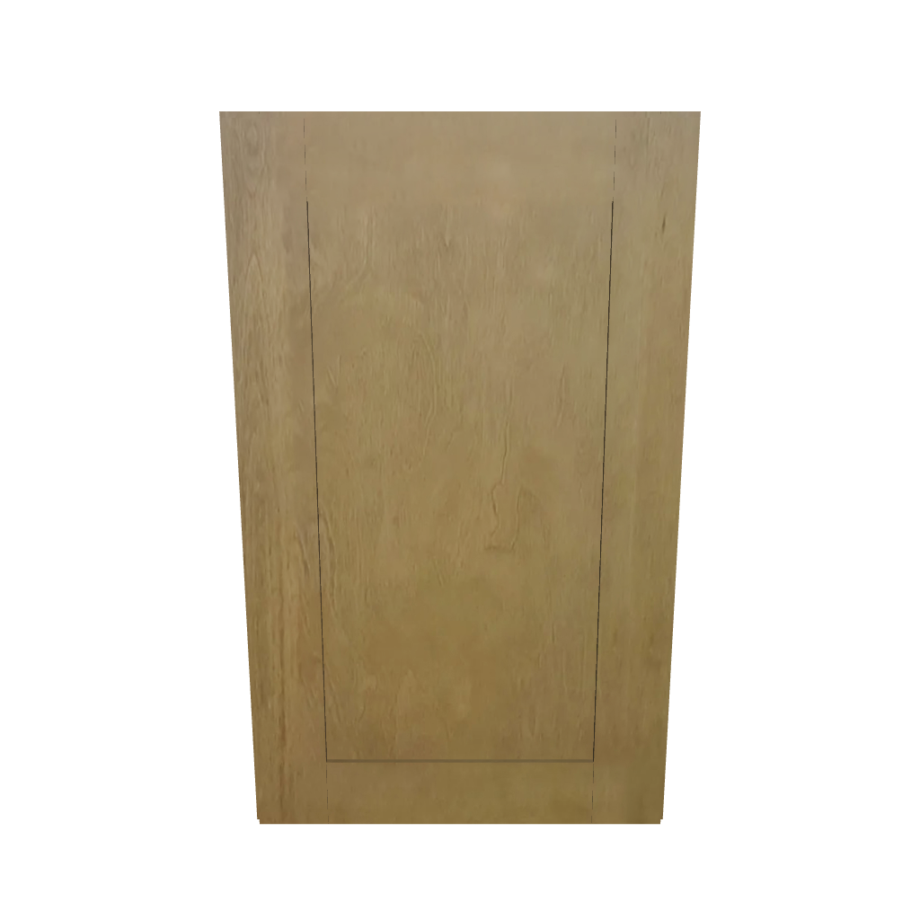 Modernform Cabinet Natural Shaker 18" W X 30" H X 12" D  Single Door Wall Cabinet