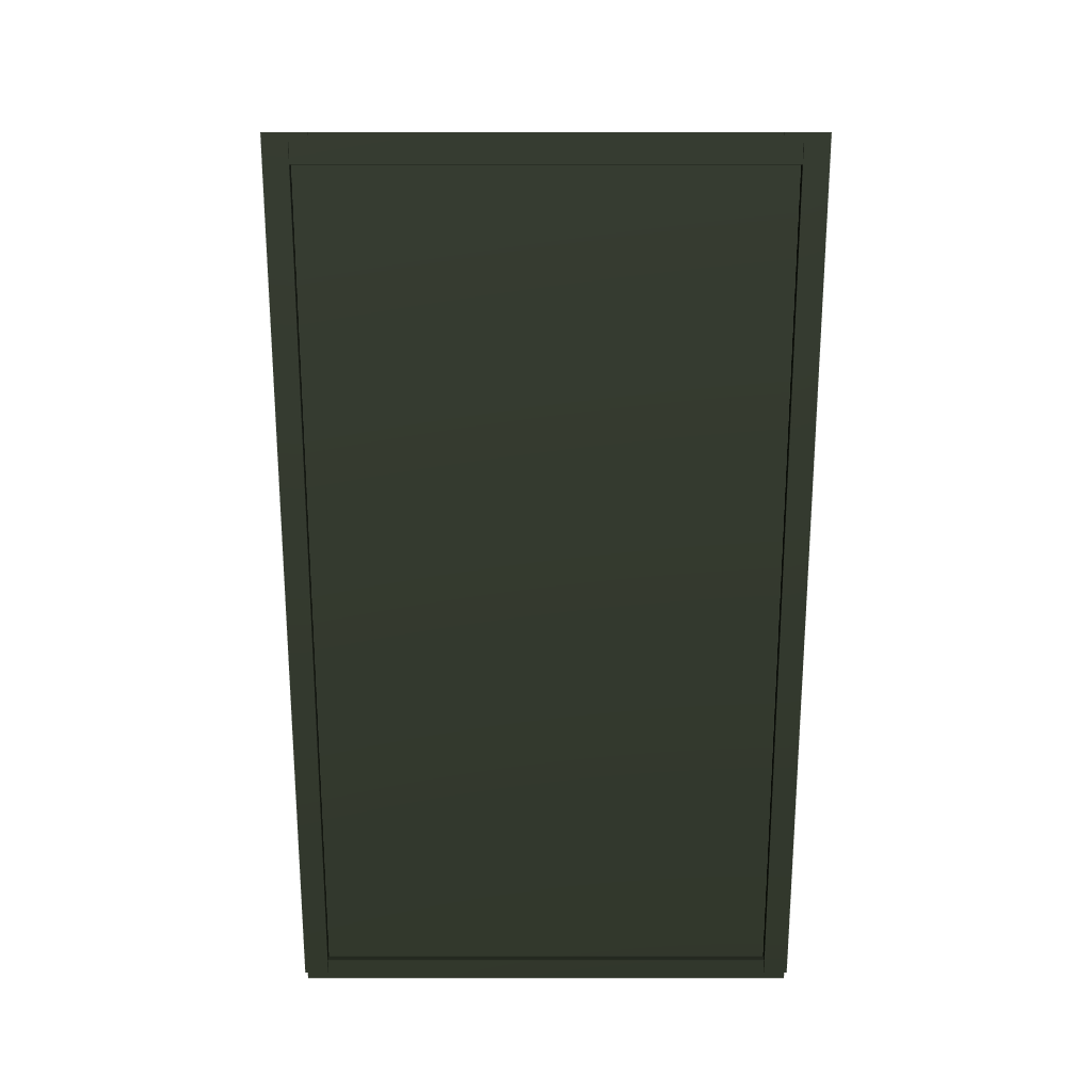 Modernform Cabinet Slim Sage Green 18" W X 30" H X 12" D  Single Door Wall Cabinet