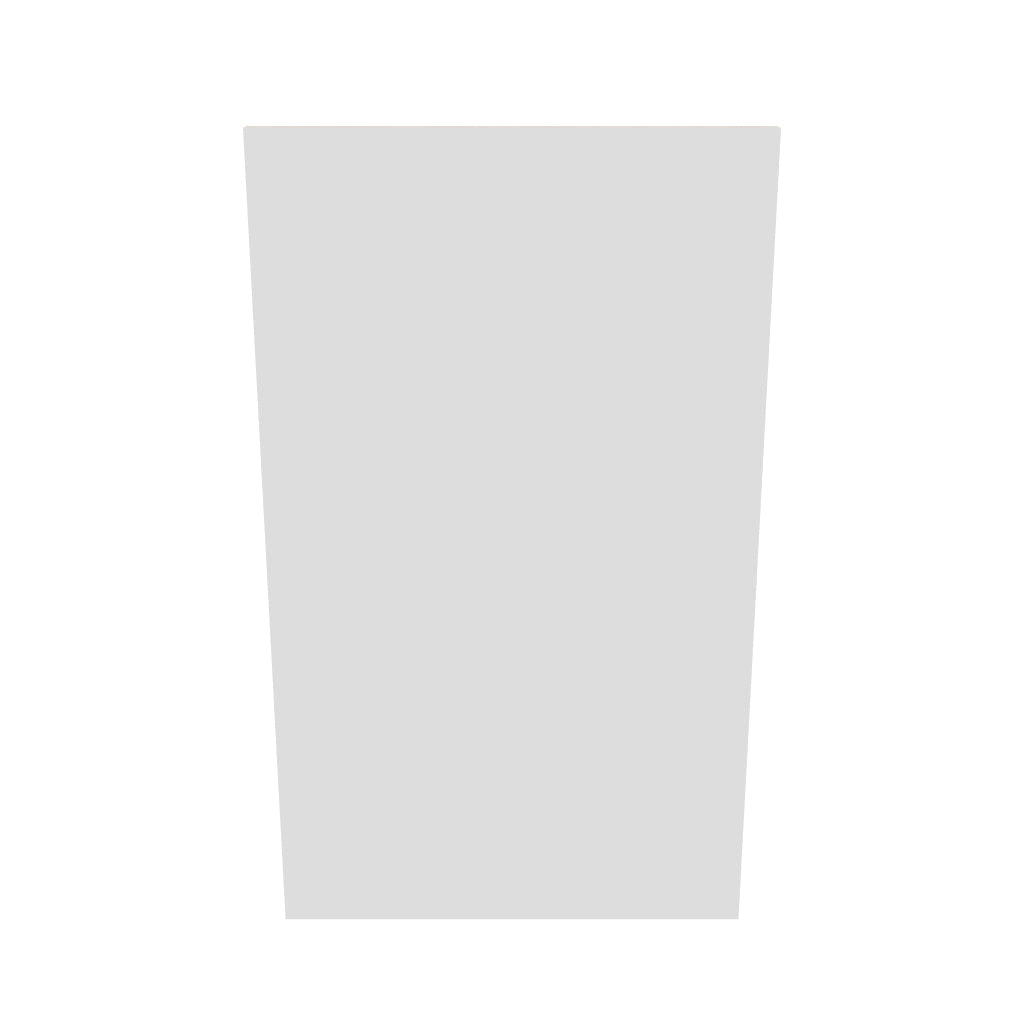 Modernform Cabinet Gloss White 18" W X 30" H X 12" D Single Door Wall Cabinet