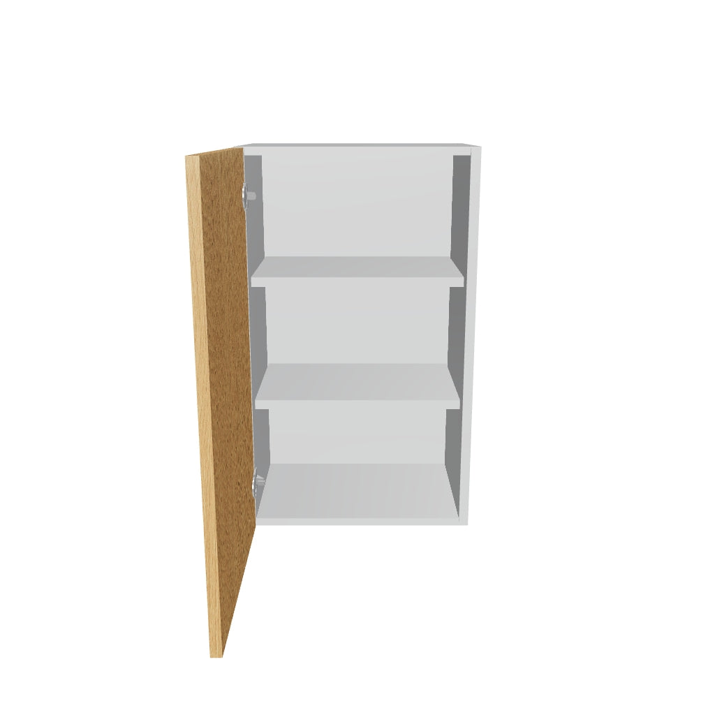 Modernform Cabinet Natural Oak 18" W X 30" H X 12" D Single Door Wall Cabinet