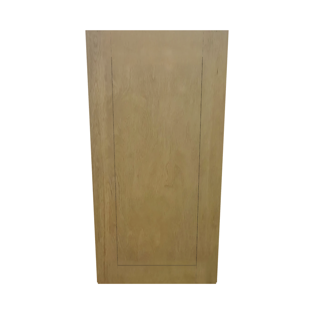 Modernform Cabinet Natural Shaker 18" W X 36" H X 12" D Single Door Wall Cabinet