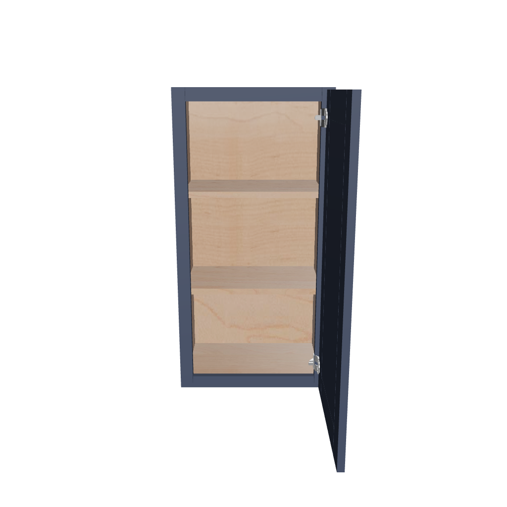Modernform Cabinet Signature Blue 18" W X 36" H X 12" D Single Door Wall Cabinet
