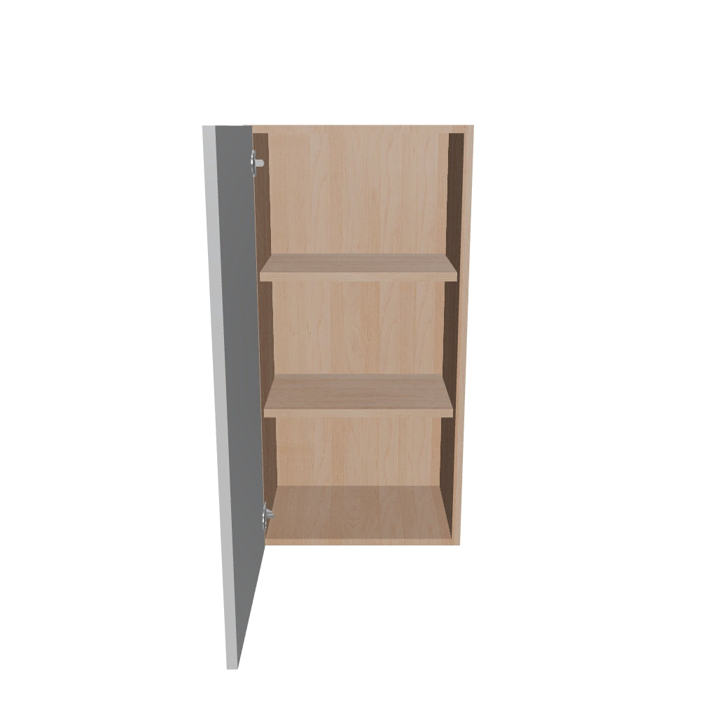 Modernform Cabinet Matte White 18" W X 36" H X 12" D Single Door Wall Cabinet