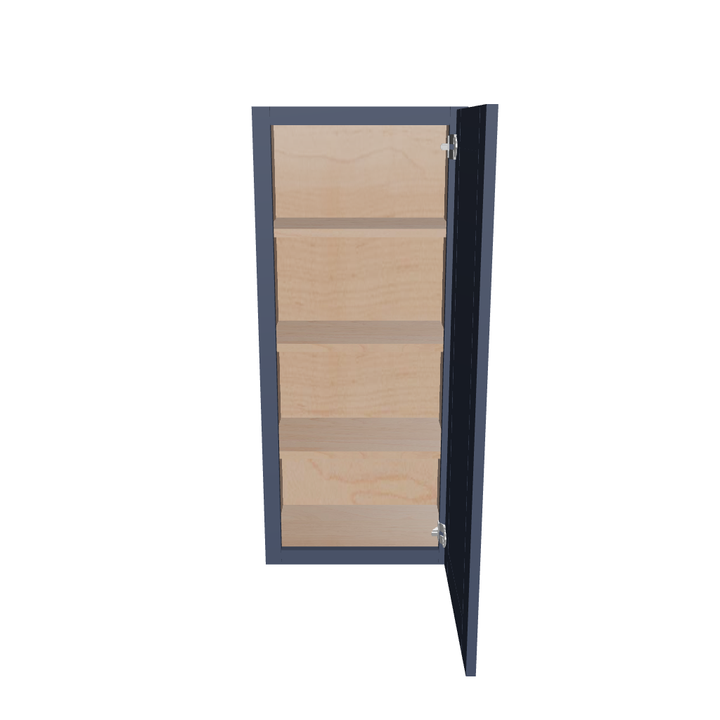 Modernform Cabinet Signature Blue 18" W X 42" H X 12" D Single Door Wall Cabinet