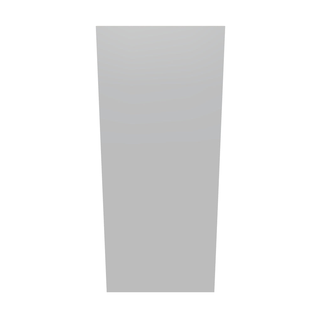 Modernform Cabinet Matte White 18" W X 42" H X 12" D Single Door Wall Cabinet