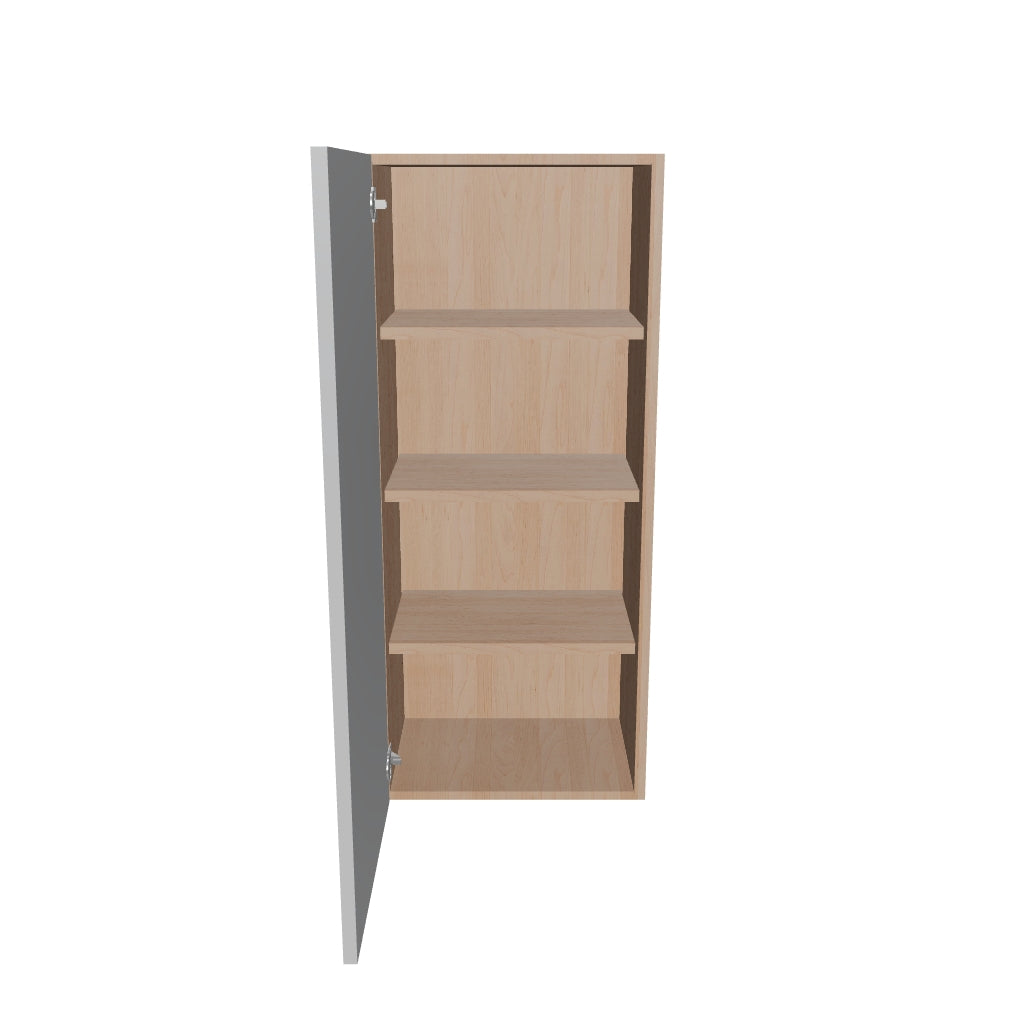 Modernform Cabinet Matte White 18" W X 42" H X 12" D Single Door Wall Cabinet