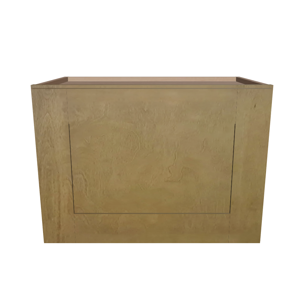 Modernform Cabinet Natural Shaker 21" W X 15" H X 12" D Single Door Wall Cabinet