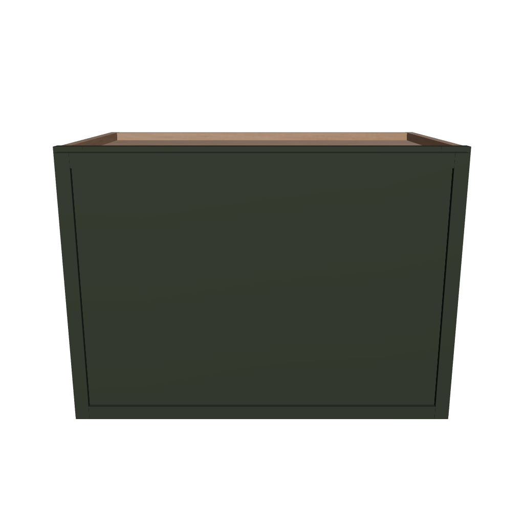 Modernform Cabinet Slim Sage Green 21" W X 15" H X 12" D Single Door Wall Cabinet
