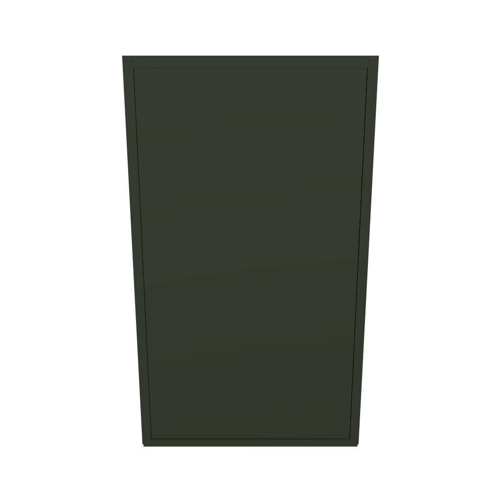 Modernform Cabinet Slim Sage Green 21" W X 36" H X 12" D Single Door Wall Cabinet