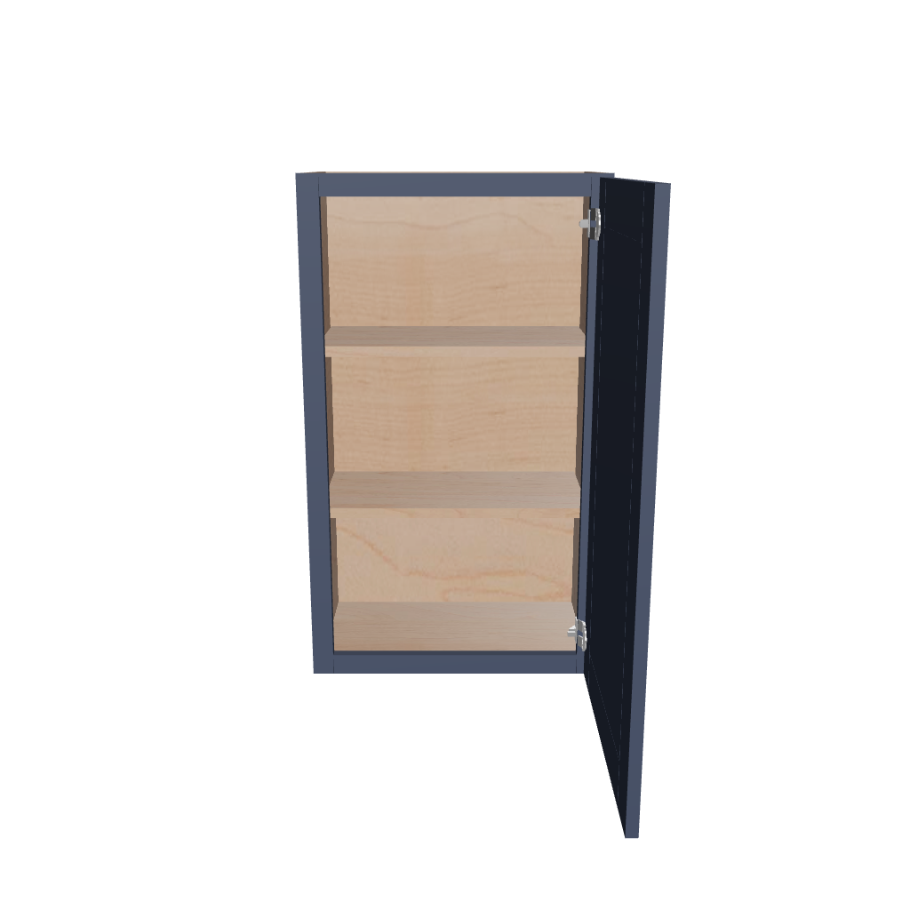 Modernform Cabinet Signature Blue 21" W X 36" H X 12" D Single Door Wall Cabinet