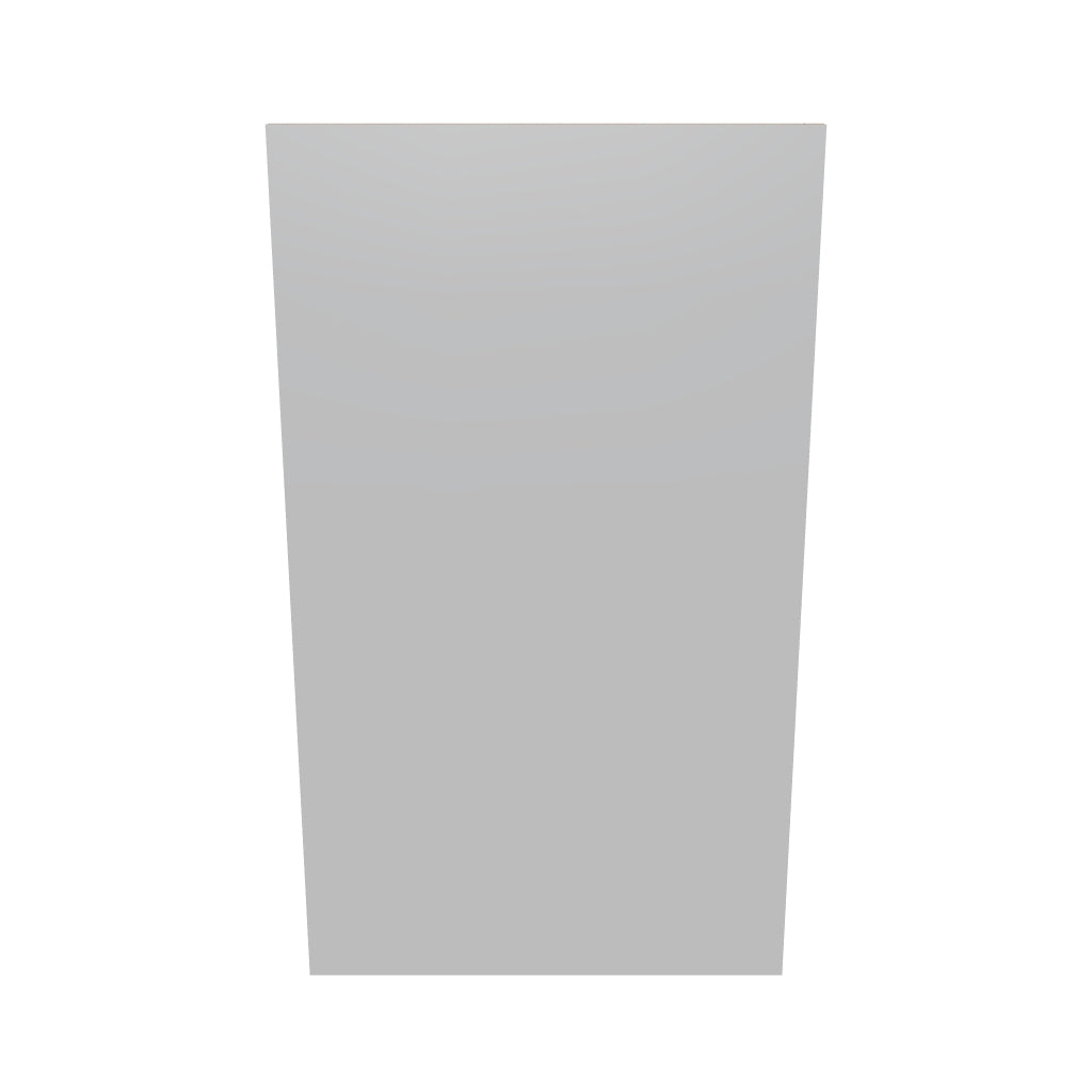 Modernform Cabinet Matte White 21" W X 36" H X 12" D Single Door Wall Cabinet