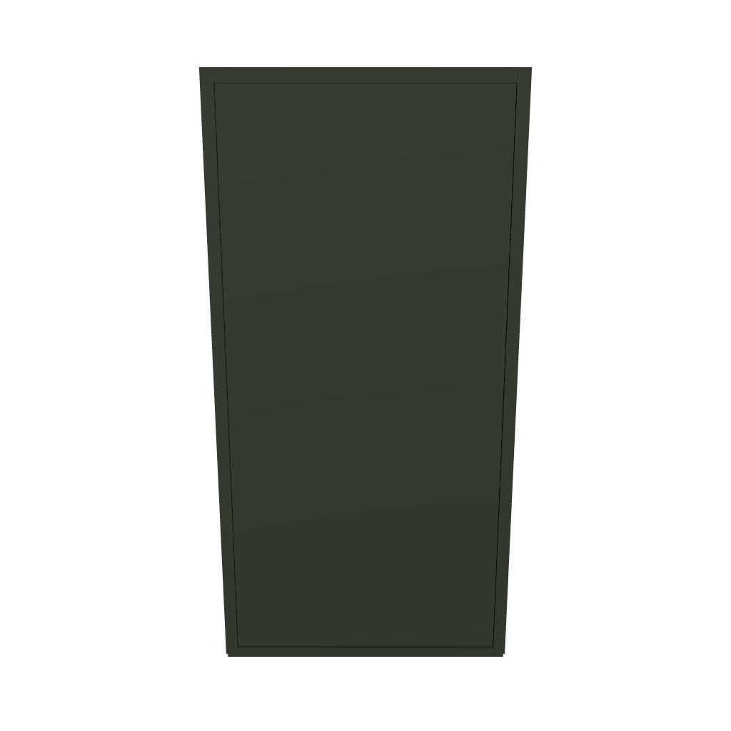 Modernform Cabinet Slim Sage Green 21" W X 42" H X 12" D Single Door Wall Cabinet