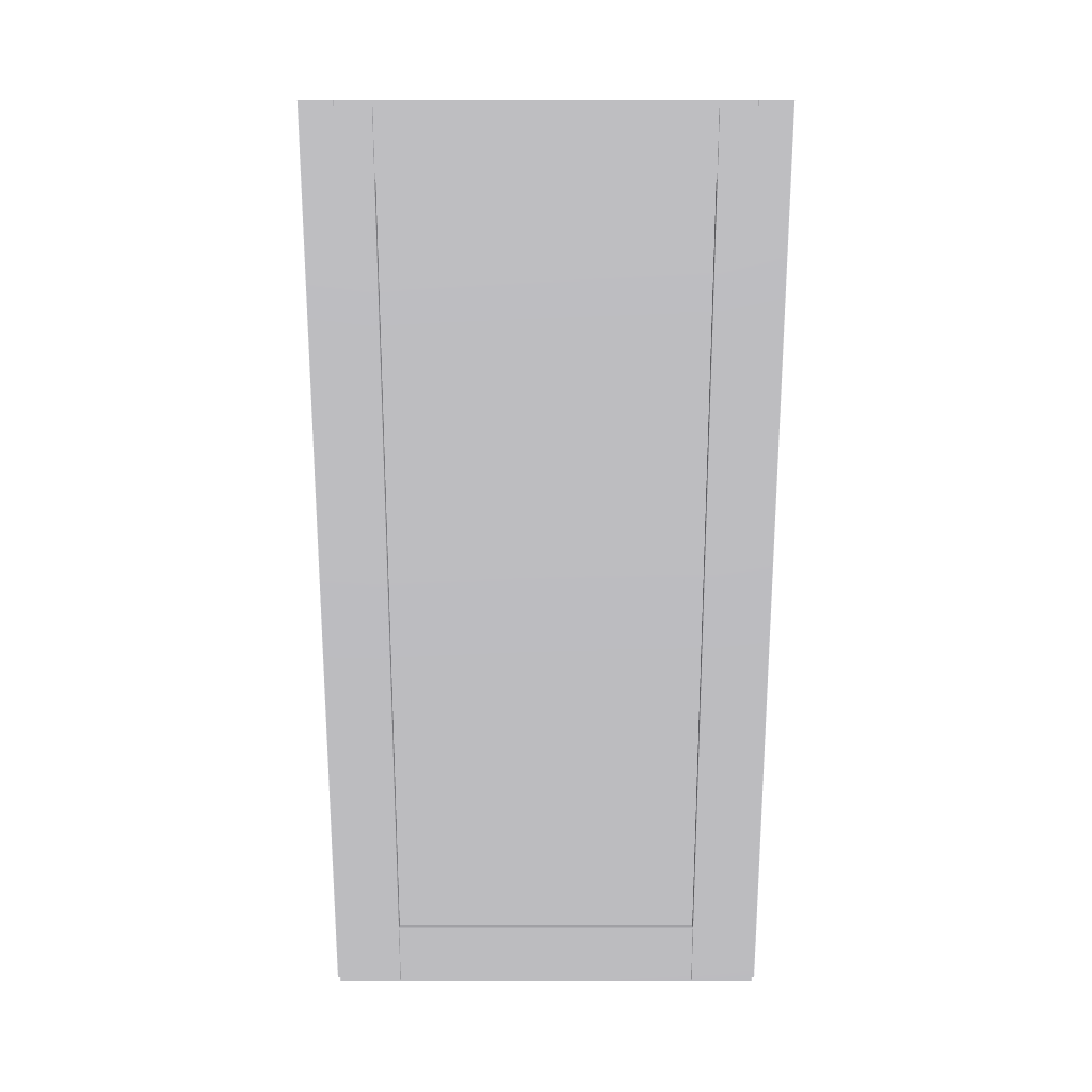 Modernform Cabinet Grey Shaker 21" W X 42" H X 12" D Single Door Wall Cabinet