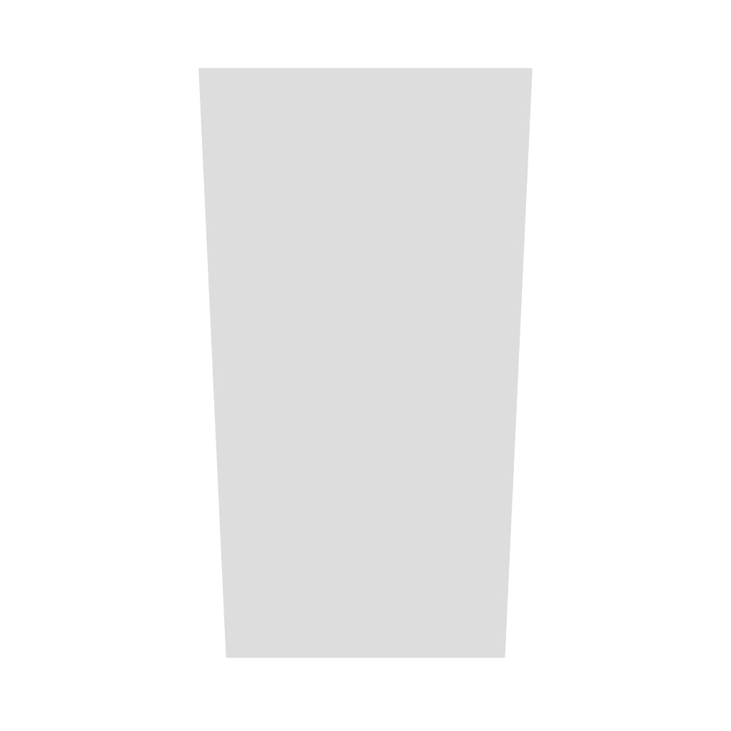 Modernform Cabinet Gloss White 21" W X 42" H X 12" D Single Door Wall Cabinet