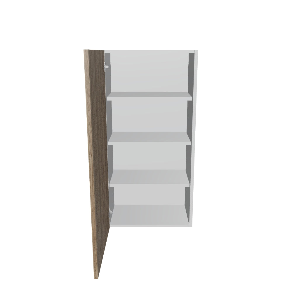Modernform Cabinet Walnut 21" W X 42" H X 12" D Single Door Wall Cabinet